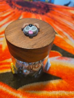 CUTE JAR OF EARRINGS