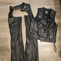 Harley Davidson Vest,  Chaps