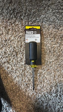 Klein Tools Square-Recess Tip Screwdriver #2