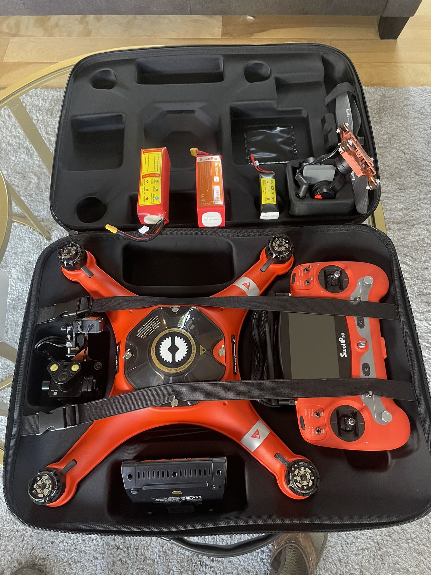 New Splash drone 3+ With Extra Gimbal And Camera