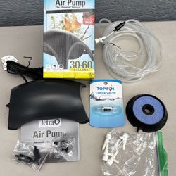 Tetra Air Pump & Large Airstone