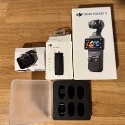 DJI Osmo Pocket 3 – Like New!