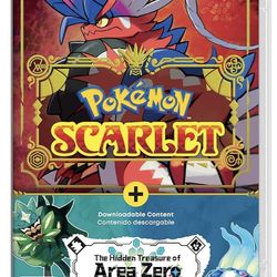 Pokémon scarlet:Area zero bundle Nintendo switch