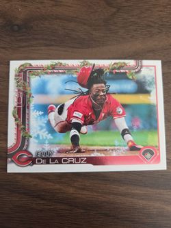 Elly De La Cruz Cincinnati Reds - TOPPS 2025 Holiday H97