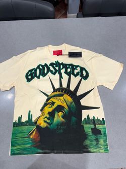Godspeed Statue of Liberty Graphic T-Shirt