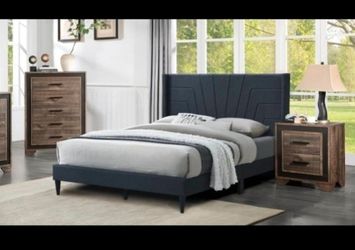 Queen Bed Frame With Mattress