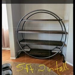 Iron And Wood Shelving