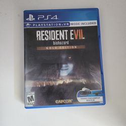 Resident Evil 7 PS4
