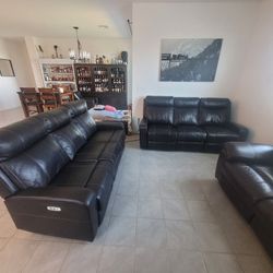 Leather Recliner Sofas 