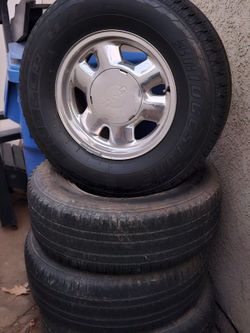 16” Rims w/tires for Chevy/GMC/Nissan