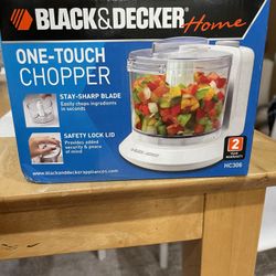 One-touch chopper