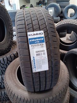 New Set of tires 275 55 20 KUMHO HT