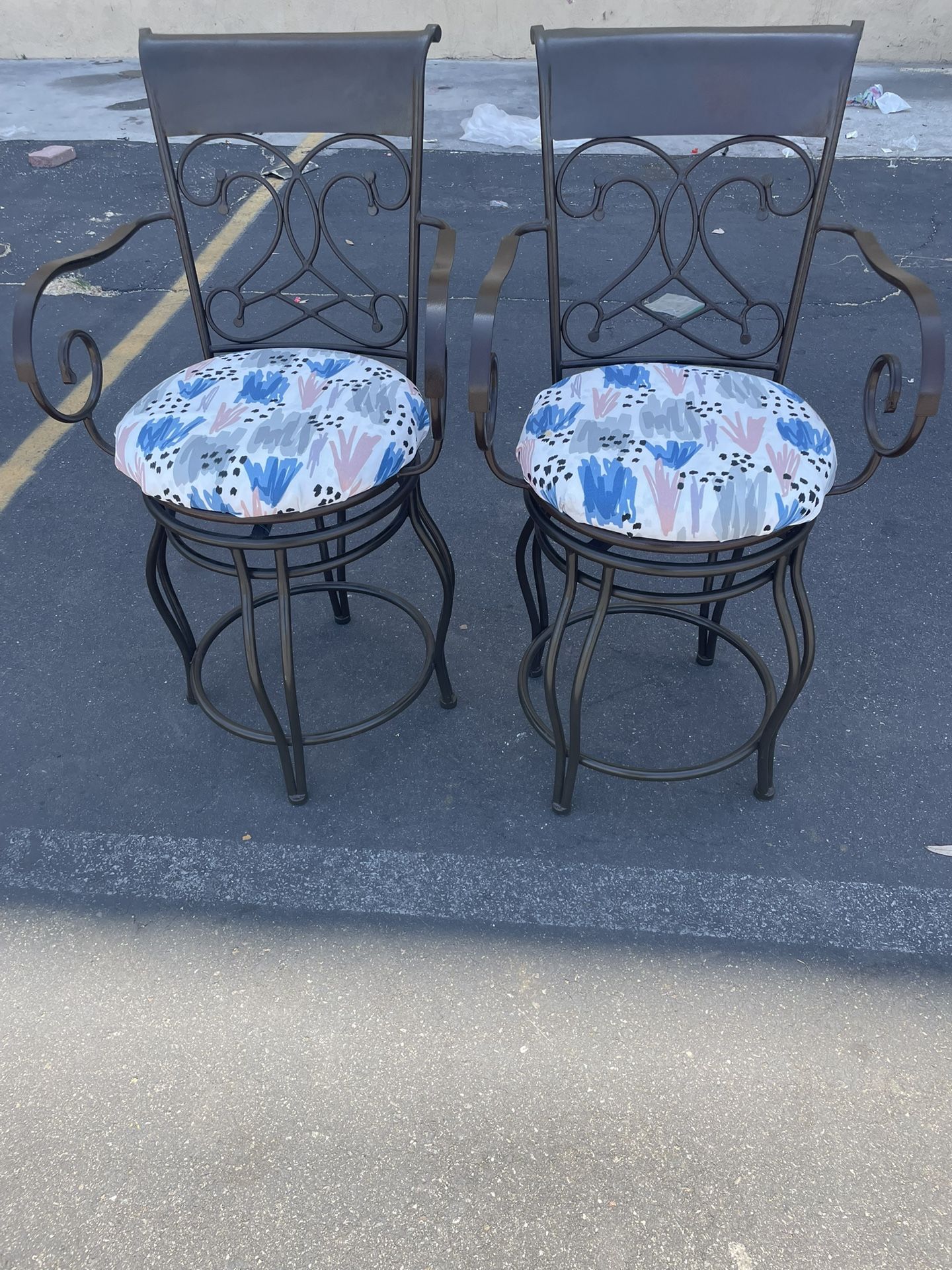 2 Stools For Sale 50:00 Dollars Firm Price Good Condition