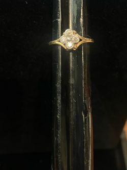 10k gold ring #111535-2 MJ