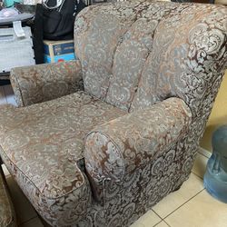 Single Couch with Foot rest