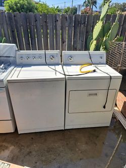 Washer and dryer