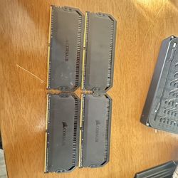 Corsair dominator platinum RGB 32GB Ram Sticks 2x16.