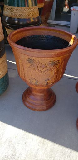 Clay vases macetas de barro