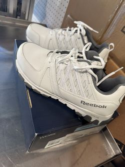 Reebok Men Steel Toe, Size 8M