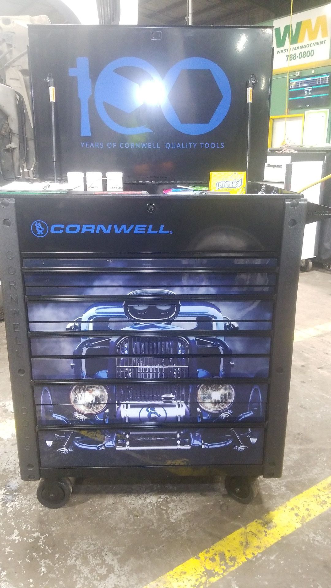 Conrwell 100th anniversary Tool Cart