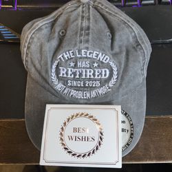 Retired 2025 Hat