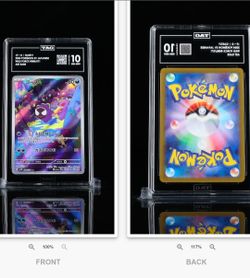 9 Graded Pokémon Slabs – GEM MINT & 9.5 – Modern EX/AR/SAR – Bundle Deal Available