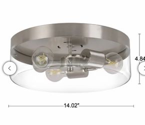Energetic Lighting Retro-hybrid Flush Mount