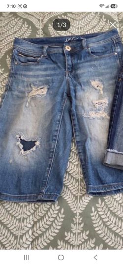 Denim Bermuda shorts Macy's 4
