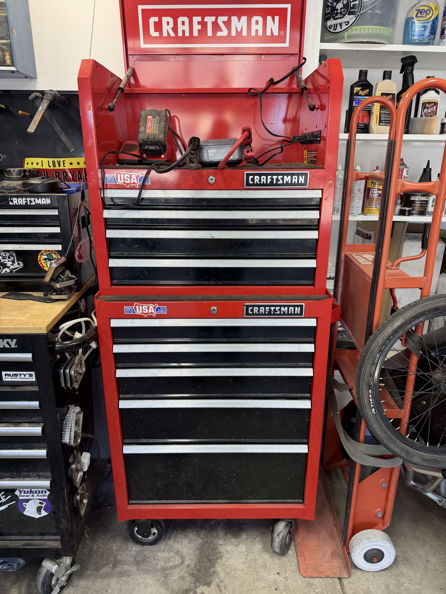 Craftsman 9 drawer tool box