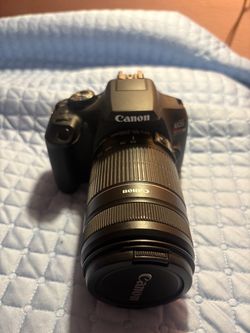 Canon EOS DSLR Camera with 55-250mm Lens