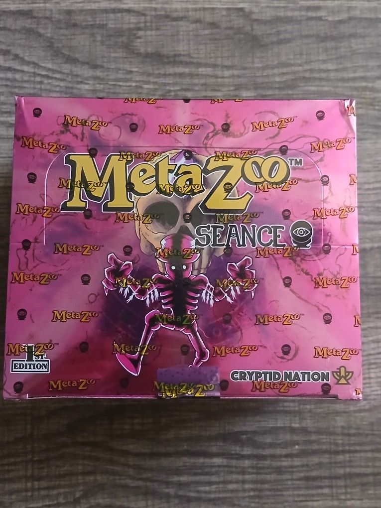 cryptid nation 1st edition booster box Metazoo Native 4 players MetaZoo TCG: 2nd Edition Cryptid