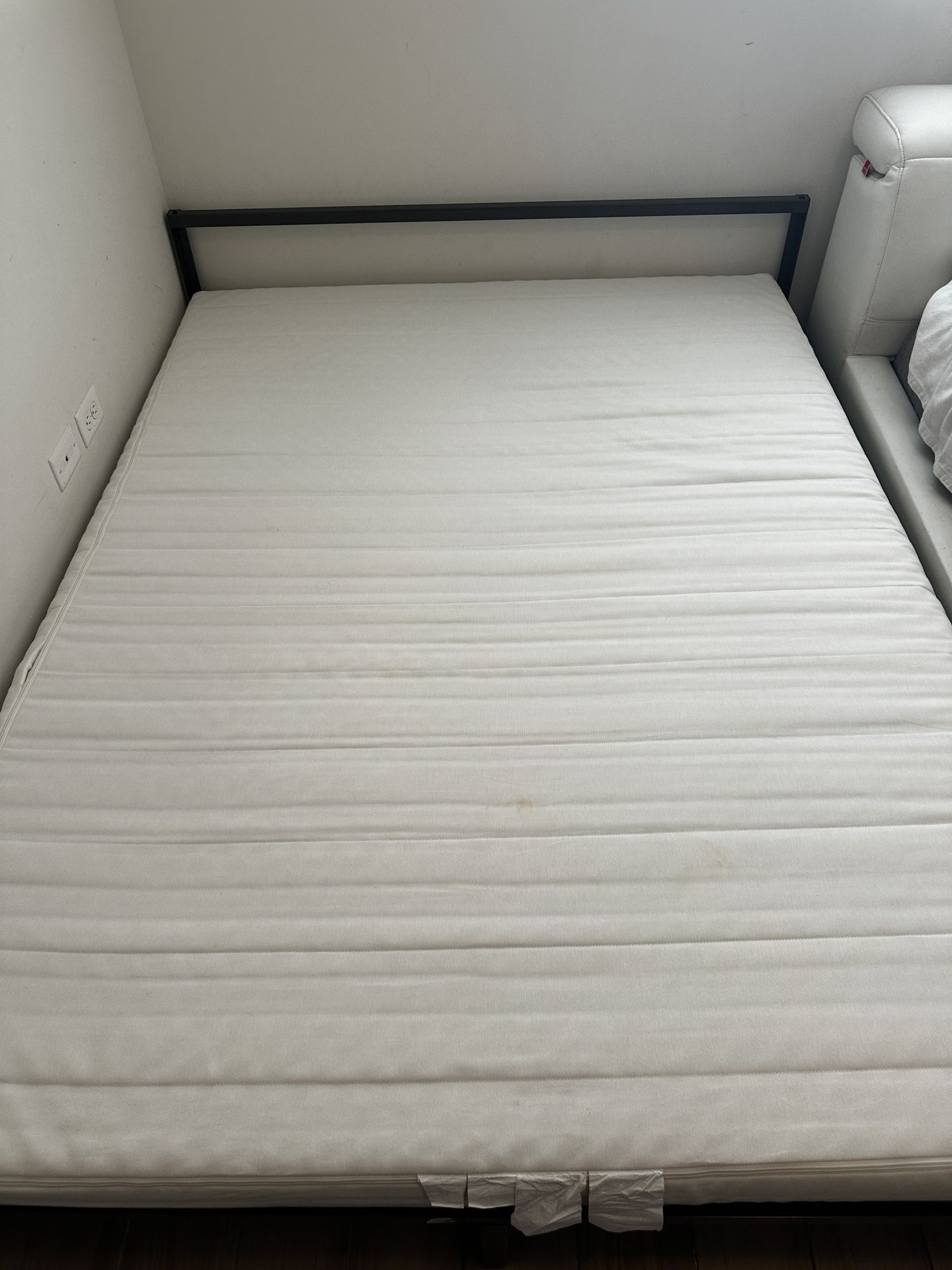 Ikea double bed and bed frame