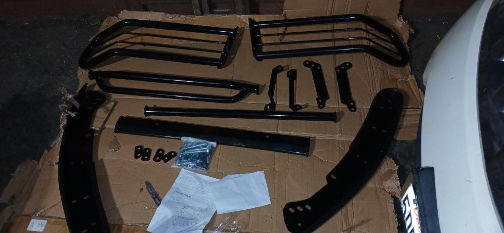 For Chevrolet Colorado 2O15 TO 2O23 Bumper Brush Grille Guard Steel Powder Coated BRAND NEW IN THE BOX COMES WITH ALL HARDWARE AND INSTRUCTION