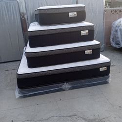 Full Size Mattress Pillow Top 12" Thick 
