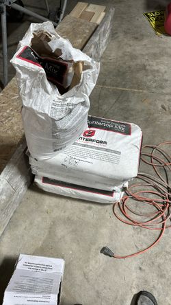 Z Form White Concrete Mix