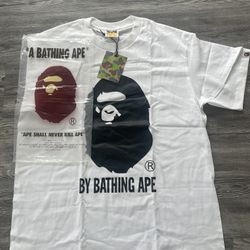 Bape College Tee( White) 