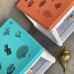 Nice Pair Of Side Tables 