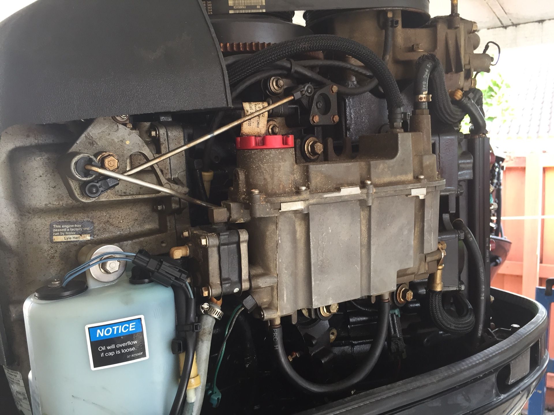 2006 Mercury 200 hp Optimax Direct Fuel Injection Outboard Motor for