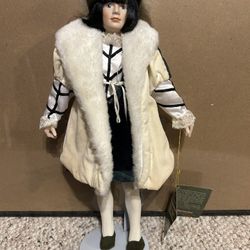 Montgomery Ward Porcelain Collector Doll