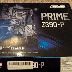 Asus Prime Z390-P, I5-9400, Fan, And RAM