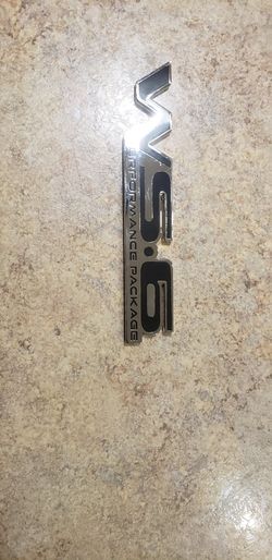 Trans am ws6 badge (black)