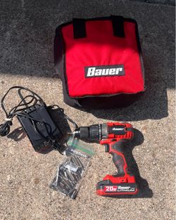 20v drill/driver Bauer