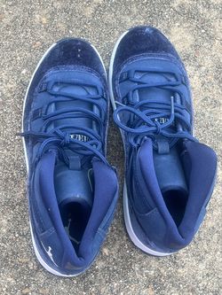 Air Jordan 11 Navy Blue Sneakers