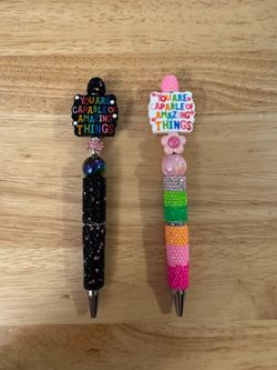 Inspirational “You Are Capable” Gift Pens Birthday