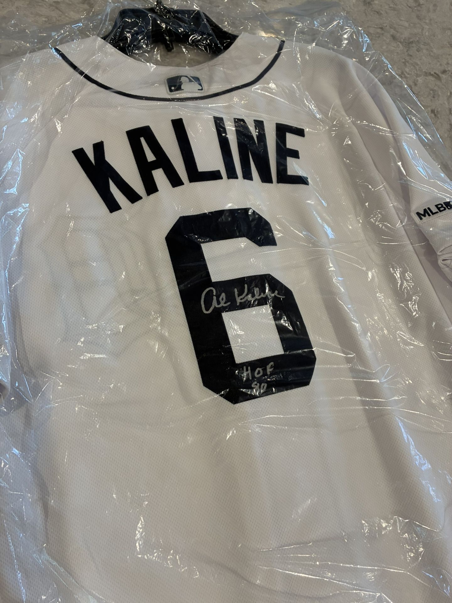 Al Kaline Signed Jersey (Not Authenticated)