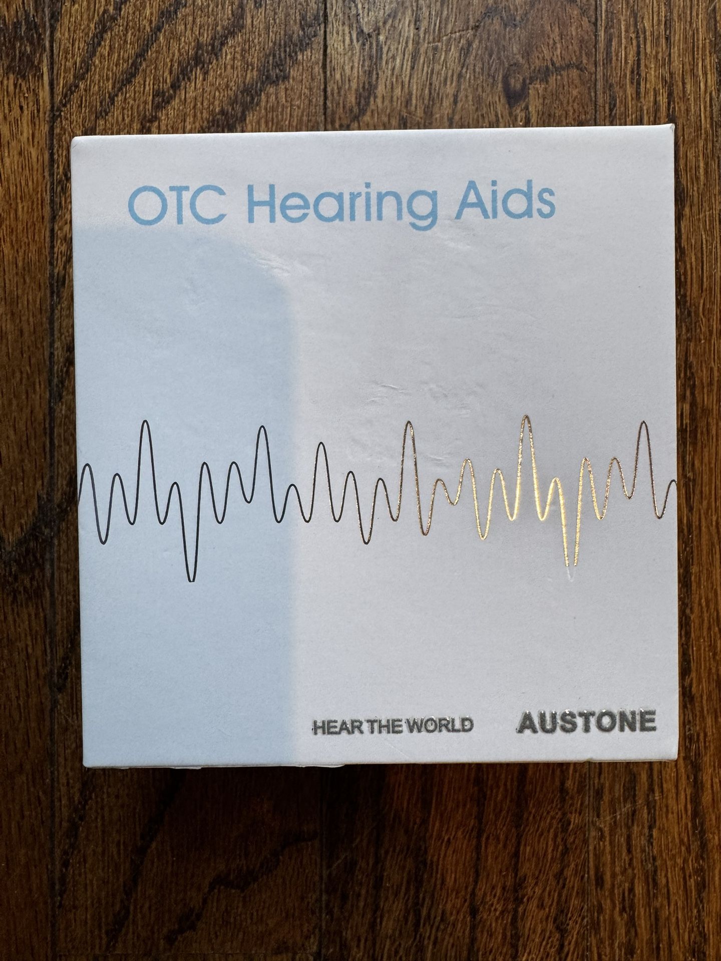 Brand New Austone Hearing Aids, SR61,  Rechargeable (USB-C), Champagne Color