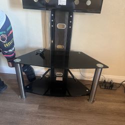 Storage Sale: TV stand / shelf / Futon / Marble serving bar / Mirrored headboard / Queen Frame & Boxspring 