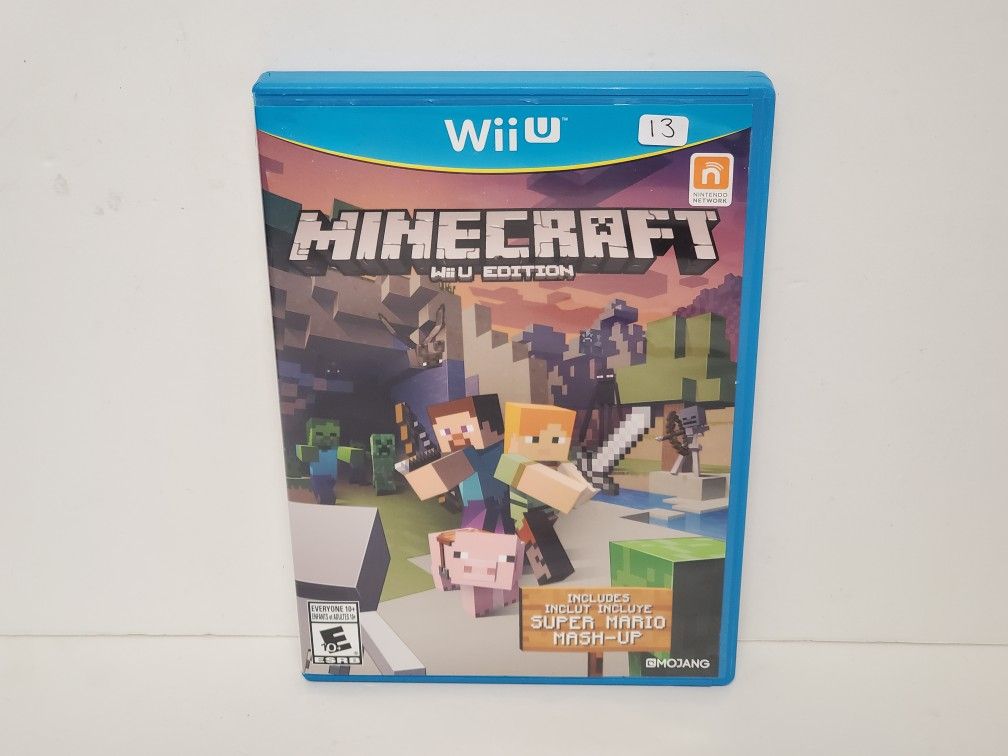 Nintendo Wii U Minecraft