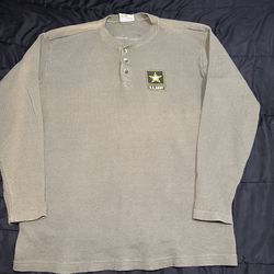 U.S Army knitted long sleeve sweatshirt