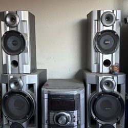 Sony 5-piece Stereo System 